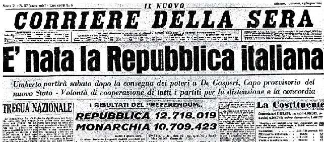 2 Giugno 2016 - Festa della Repubblica Italiana